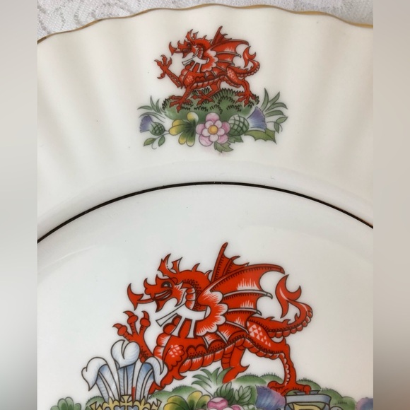 Prince Charles & Princess Diana Queen Anne Bone China Wedding Plate - Picture 6 of 9